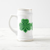 Celtic Knot Shamrock Stein Coffee Mugs