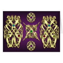 CELTIC KNOT WORK 5 CARDS
