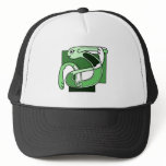 Celtic Knotwork Design - Green Rabbit Trucker Hats