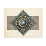 Celtic Knotwork Design Postcard