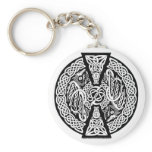 Celtic Knotwork Dragons keychains