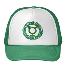 Celtic Knotwork Transgender Symbol Trucker Hat