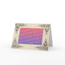 Celtic Lace Frame card