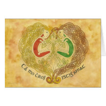 Celtic Lovers Greeting Cards