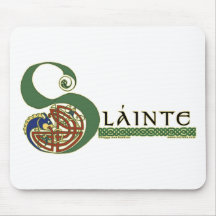Celtic Mousepads, Slainte Design