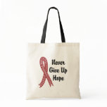 Celtic Never Give Up Hope Sickle Cell Disease Tote Bags