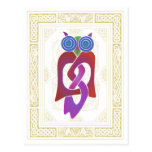Celtic Owl II Postcard