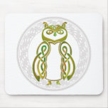 Celtic Owl Mouse Pad