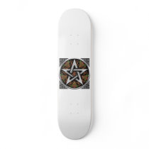 Celtic Pentagram Skateboard