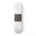 Celtic Pentagram Skateboard