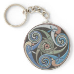 Celtic Round Design - Keychain