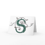 Celtic S monogram (example) cards