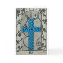 Celtic Serpent Cross card 1