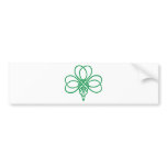 Celtic Shamrock bumper stickers
