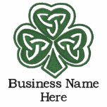 Celtic Shamrock Design 2 Embroidered Polo/Shirt 2 embroidered shirts