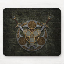 Celtic Shield and Swords Mousepad