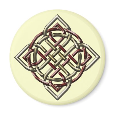 Celtic Shield Knot Magnet by pentagramstar