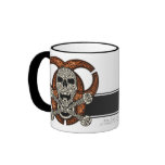 Celtic Skull & Biohazard Coffee Mug