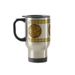 Celtic Spiral Art Mugs, Lughnasadh Design #2