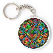 Celtic Stained Glass Spiral