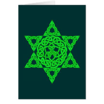 Celtic Star of David Cards