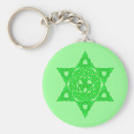 Celtic Star of David Keychain