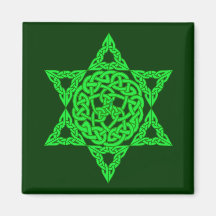 Celtic Star of David Magnets