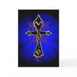 Celtic Tribal Cross Card