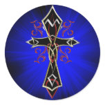 Celtic Tribal Cross Sticker