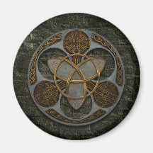 Celtic Trinity Shield Fridge Magnets