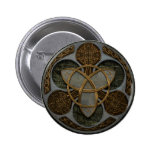 Celtic Trinity Shield Pinback Buttons