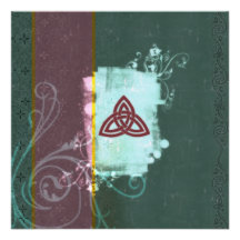 Celtic Triskel Custom Invitations