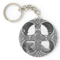 Celtic window arch tattoo keychains