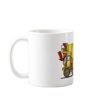 Cement Mixer Front Discharge Truck Construction Mu Mugs