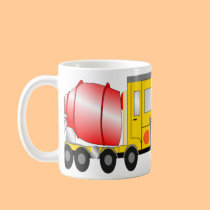 Cement Mixer mugs