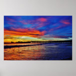 Cement Ship Sunset Print