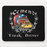 Cement Truck Driver Mouse Mat