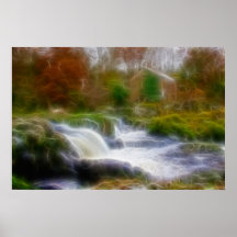 Cenarth Falls Poster
