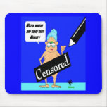 Censored Gladys Mouse Pad