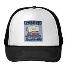 Censored Mesh Hat