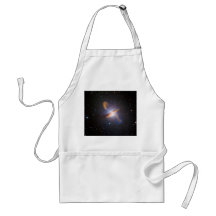 Centaurus A Shows a Supermassive Black Holes Power Aprons