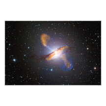 Centaurus A Shows a Supermassive Black Holes Power Photo Print