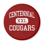 Centennial - Cougars - Middle - Lino Lakes magnets