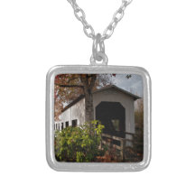 Centennial Covered Bridge, Cottage Grove, Oregon Pendant