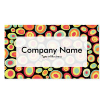 Center Label v3 - Abstract 220213 Business Card Template