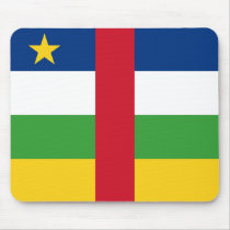 Centrafrique Flag Mousepad