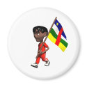 Central African Boy magnets