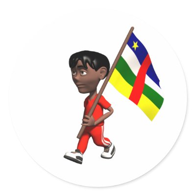 Central African Boy Sticker by worldtees