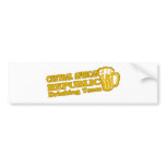 CENTRAL AFRICAN REPUBLIC bumper stickers
