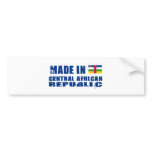 CENTRAL AFRICAN REPUBLIC bumper stickers